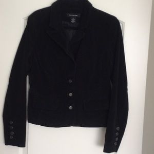 Calvin Klein Jeans Black Corduroy Blazer Size LG